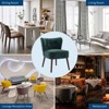 Modern Accent Living Room Chairs, Single Sofa Chair with Lounge Seat and Wood Legs for Bedroom - 3 of 4