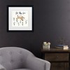 Trademark Fine Art - Janelle Penner Dogs in the Garden II Matted Framed Art - 2 of 4