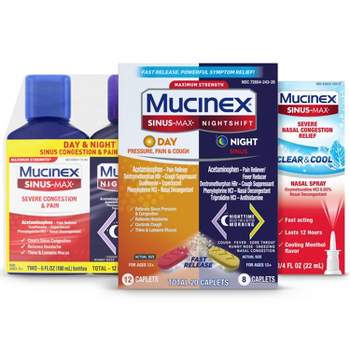 Mucinex Sinus and Nasal Congestion Collection