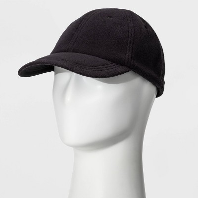 Fleece Baseball Hat - All in Motion™ Black One Size
