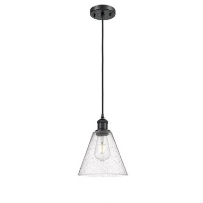 Berkshire - 1 Light Mini Pendant In Industrial Style-11.75 Inches Tall and 8 Inches Wide