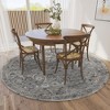 Dalyn Jericho JC4 Silver Area Rug - 8' x 8' Round - image 3 of 3