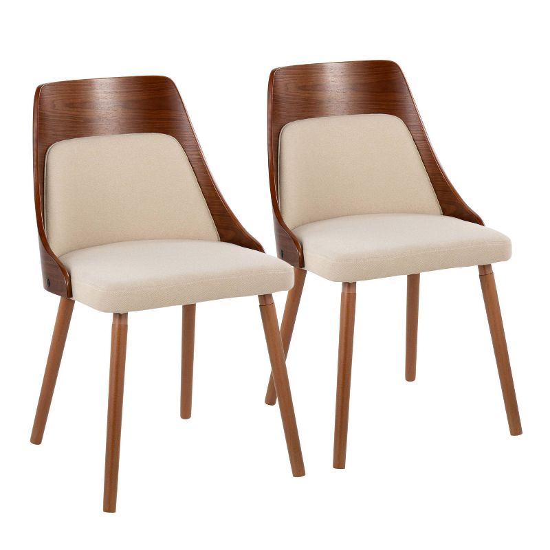 Anabelle Mid Century Modern Dining Chairs - LumiSource, 1 of 10