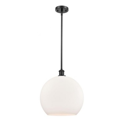 Athens - 1 Light Pendant In Industrial Style-16.38 Inches Tall and 13.75 Inches Wide
