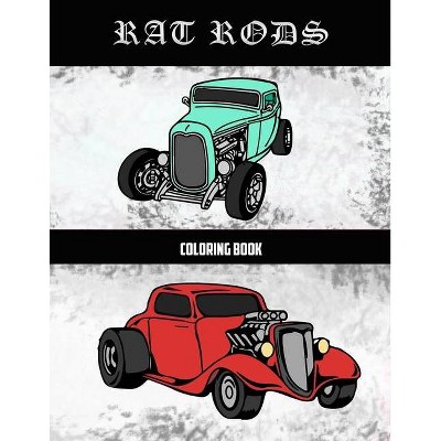 Rat Rods Coloring Book - by  Osam Colors (Paperback)