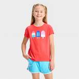 Girls' Short Sleeve Popsicles Graphic T-Shirt - Cat & Jack™ Red