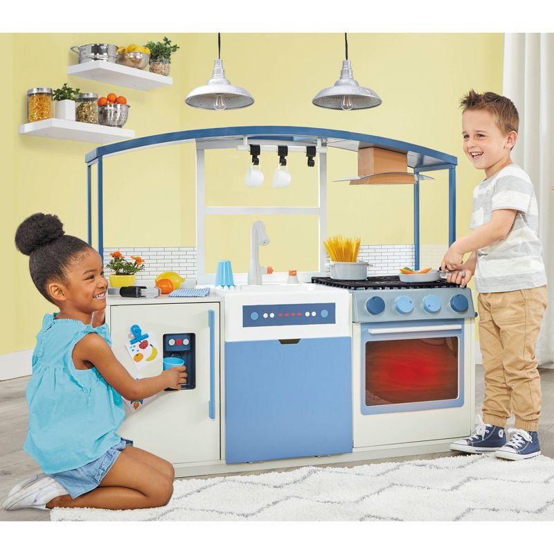 Little Tikes Wood Chef&#39;s Pretend Play Wooden Kitchen Toy with 20pc Accessories, 3 of 10