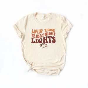 Simply Sage Market Women's Friday Night Lights Football Short Sleeve Graphic Tee - 1 of 2