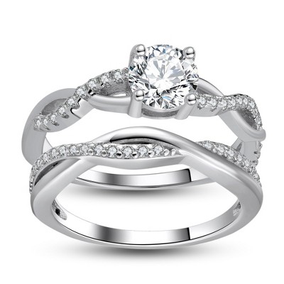 white gold/sterling