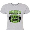 Women's - Star Wars - The Mandalorian Grogu Collegiate Fitted Graphic T-Shirt - 2 of 3