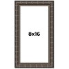 PosterPalooza | 8x16 Modern Bamboo Picture Frame, UV Acrylic, 5 Finishes - 2 of 4