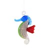 3.25 In Festive Seahorse Artglass Small Marine Fish Tree Ornaments - 2 of 3