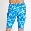 Calypsa Women's Chlorine Resistant High Waisted Long Bike Swim Shorts - 3 of 4