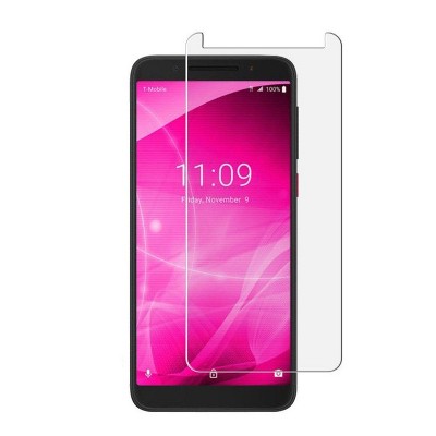  Valor Clear Tempered Glass Screen Protector LCD Film Guard Shield compatible with  Revvl 2 (T-Mobile) 