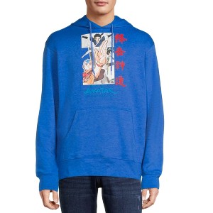 Avatar The Last Airbender Men's Element Warriors Adult Pullover Hoodie - 1 of 3