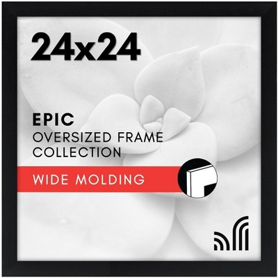 Americanflat Poster Frame with Polished Plexiglass - Hanging Hardware Included