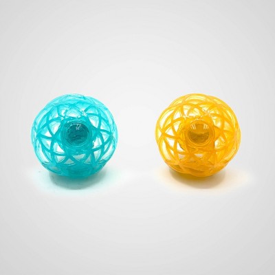 COLOR BLUE AND PINK Light-Up Pool Bouncer Balls 2 pc - Sun Squad™