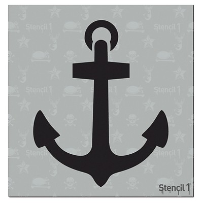 Stencil1 Tattoo Anchor - Stencil 5.75" x 6"