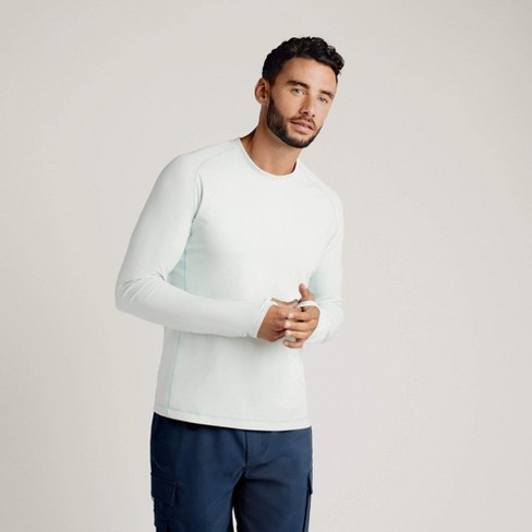 Vapor Apparel Men's Oasis Technical Long Sleeve, Arctic Blue, Large : Target