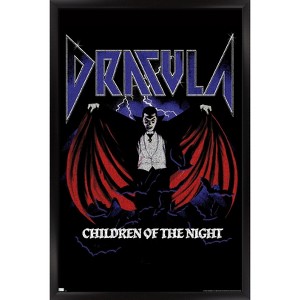Trends International Dracula - Children Of The Night Framed Wall Poster Prints - 1 of 4