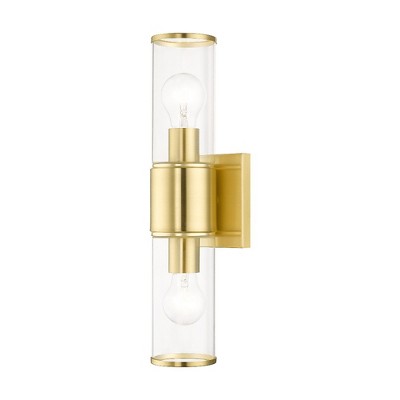 Livex Lighting Quincy 2 - Light Vanity in  Satin Brass