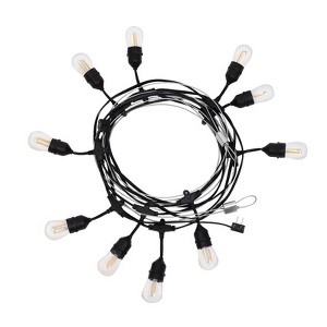 Bella Lucci Holiday Bright Lights LED S14 Patio Light Set Warm White 48 ft. 24 lights - 1 of 1