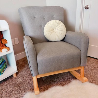 Delta Children Colby Rocking Chair French Gray And Natural Target