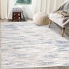 Indoor Decor Modern Abstract Striped Area Rugs for Living Room Bedroom Soft Machine Washable Low Pile Non Slip Foldable Floor Carpet - 3 of 4
