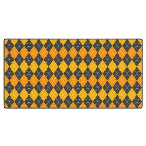 Avenie Halloween Collection Argyle Desk Mat - Deny Designs - 1 of 3