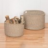 Colonial Mills Casablanca Basket, 15"x15"x12", Sand - 3 of 3