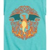 Girls' - Pokémon - Charizard Fire Ornamental Fitted Short Sleeve Graphic T-Shirt - 2 of 4