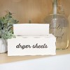AuldHome Design Farmhouse Dryer Sheet Dispenser; Countertop Enamelware Fabric Softener Sheet Holder for Laundry Room - 4 of 4