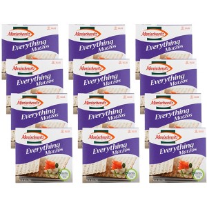 Manischewitz Everything Matzos - Case of 12/10 oz - 1 of 4