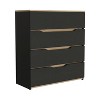 CAVINAS 4-Drawer Dresser,Modern Wide Chest of Drawers,Matte Finish Storage Cabinets for Living Room,Entryway - 2 of 4