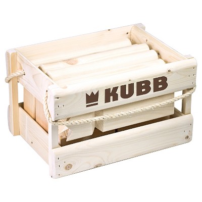Kubb Original Outdoor Throwing Game in Wood Case