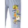 Scooby-Doo Womens' Scooby Shaggy Velma Fred Daphne Sleep Pajama Pants Grey - 2 of 4