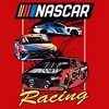 Boys NASCAR Racing Cars Retro Sketch T Shirt - 2 of 4