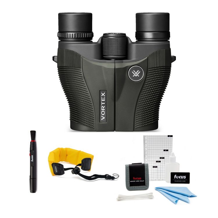 Vortex Optics Vanquish 10x26 Reverse Porro Prism Binocular with Accessory Bundle, 2 of 4