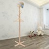 YIYIBYUS 8 Hooks Coat Rack Freestanding Entryway Coat Stand Organizer Rack - 3 of 4