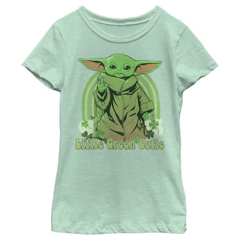 Green baby best sale yoda shirt