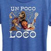 Women's Disney Un Poco Loco Short Sleeve Graphic T-Shirt - Heather Royal Blue - Small - 2 of 4