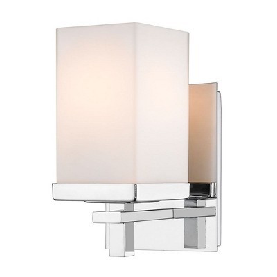 Maddox Chrome 7.63" Direct Wired Electric Wall Sconce
