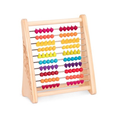 Wooden Children's Counting Bead Abacus Maths Educational Kids Eucation Toy DB 