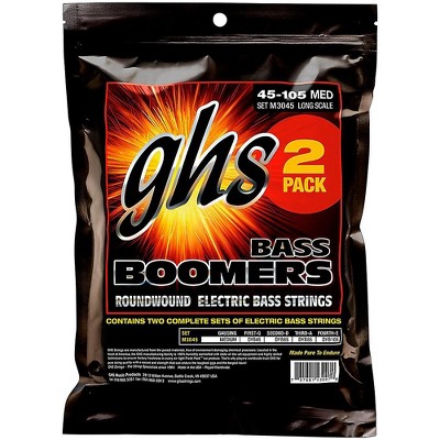 GHS Medium Bass Boomers Strings 2-Pack