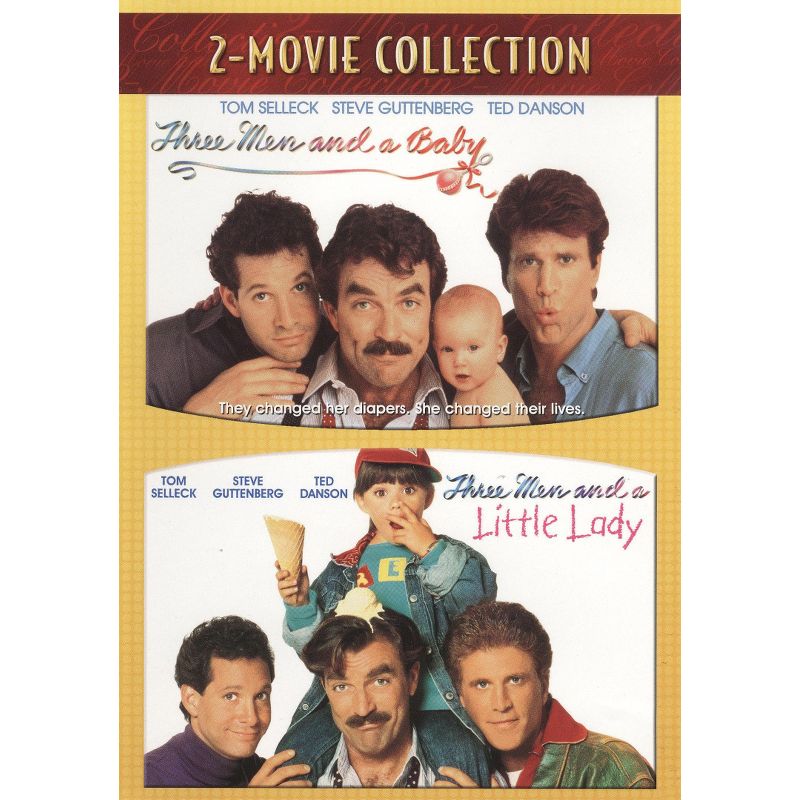 Three Men and a Baby/Three Men and a Little Lady (DVD), 1 of 2