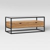 Ada Mixed Material Coffee Table with Glass Top - Project 62™ - image 3 of 4