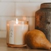 Sweet Water Decor 12oz Tinted Glass Jar with Wood Lid - Pumpkin Spice - 2 of 3