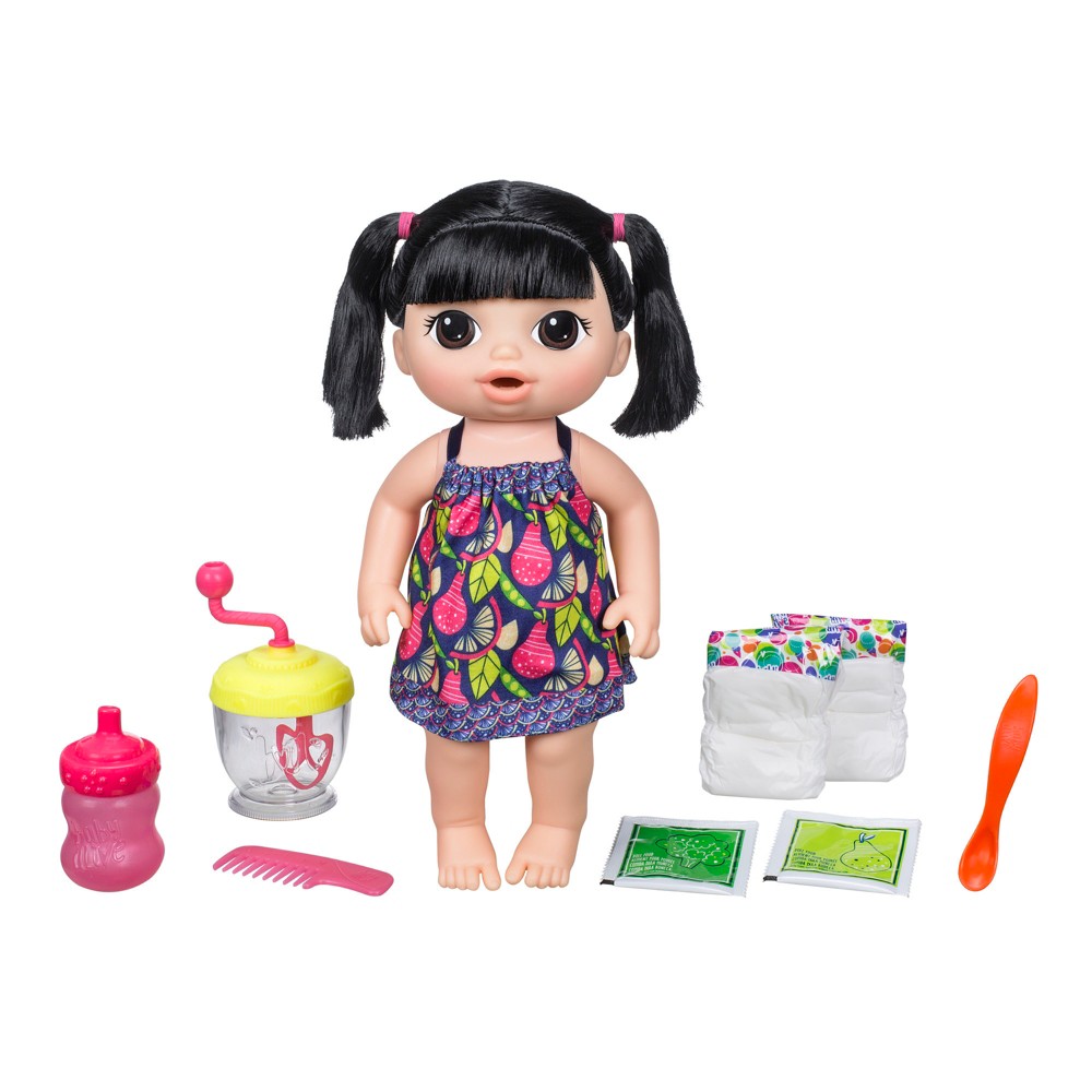 UPC 630509634637 product image for Baby Alive Sweet Spoonfuls Baby Doll - Asian | upcitemdb.com