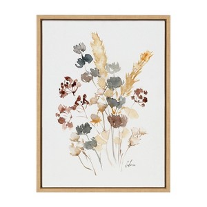 Sylvie Wild Salvia Framed Canvas by Sara Berrenson - Kate & Laurel All Things Decor - 1 of 4