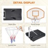 Vynxaria Portable Poolside Basketball Hoop - Height Adjustable 3.1ft to 4.7ft - 4 of 4